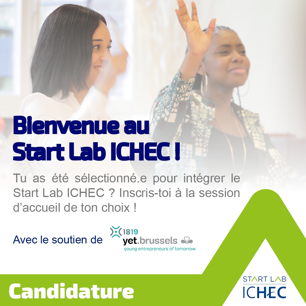 Session d'accueil Start Lab ICHEC - SLI20 