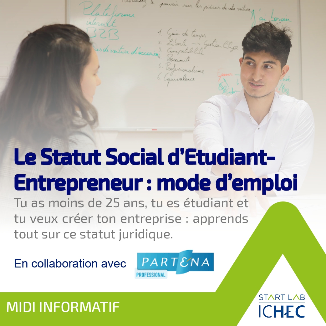 Young Entrepreneurs Week : Le Statut Social d'Etudiant-Entrepreneur